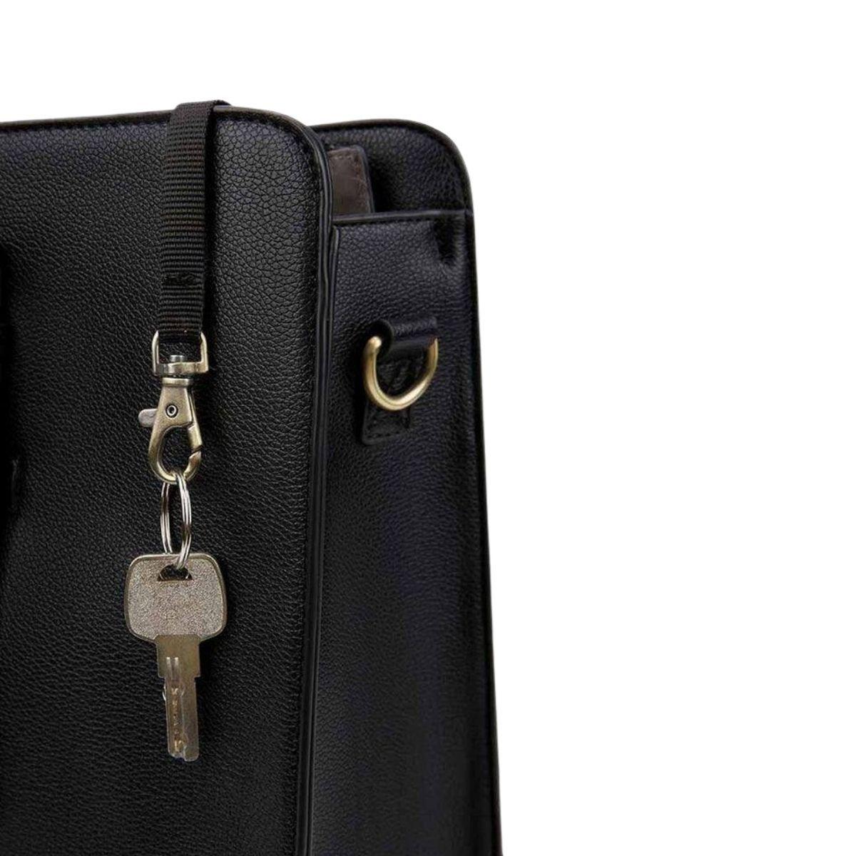 Ecosusi Bolso Tote Versátil para Notebook 15.6" - Negro-7
