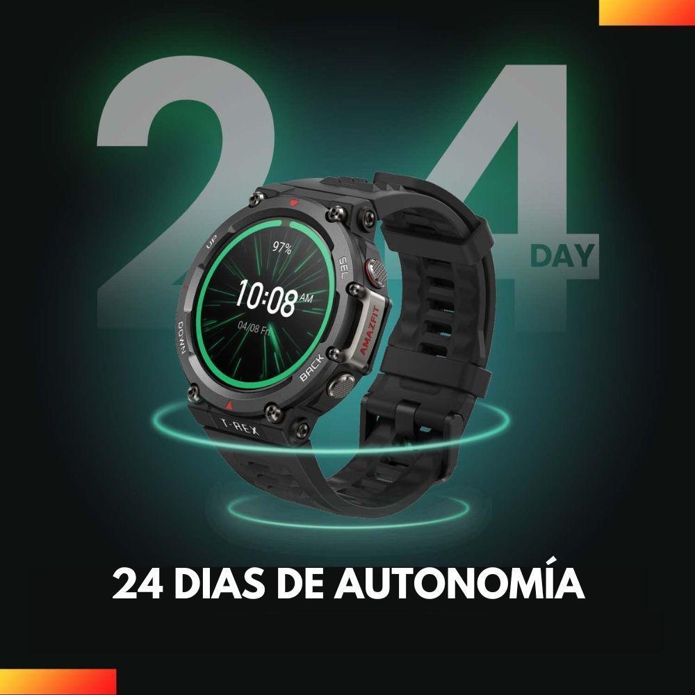Amazfit Smartwatch T-Rex 2 reloj inteligente - Negro-4