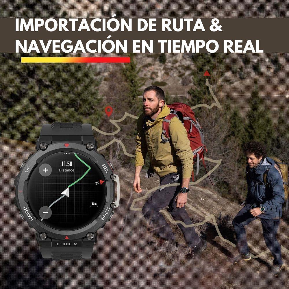 Amazfit Smartwatch T-Rex 2 reloj inteligente - Negro-5