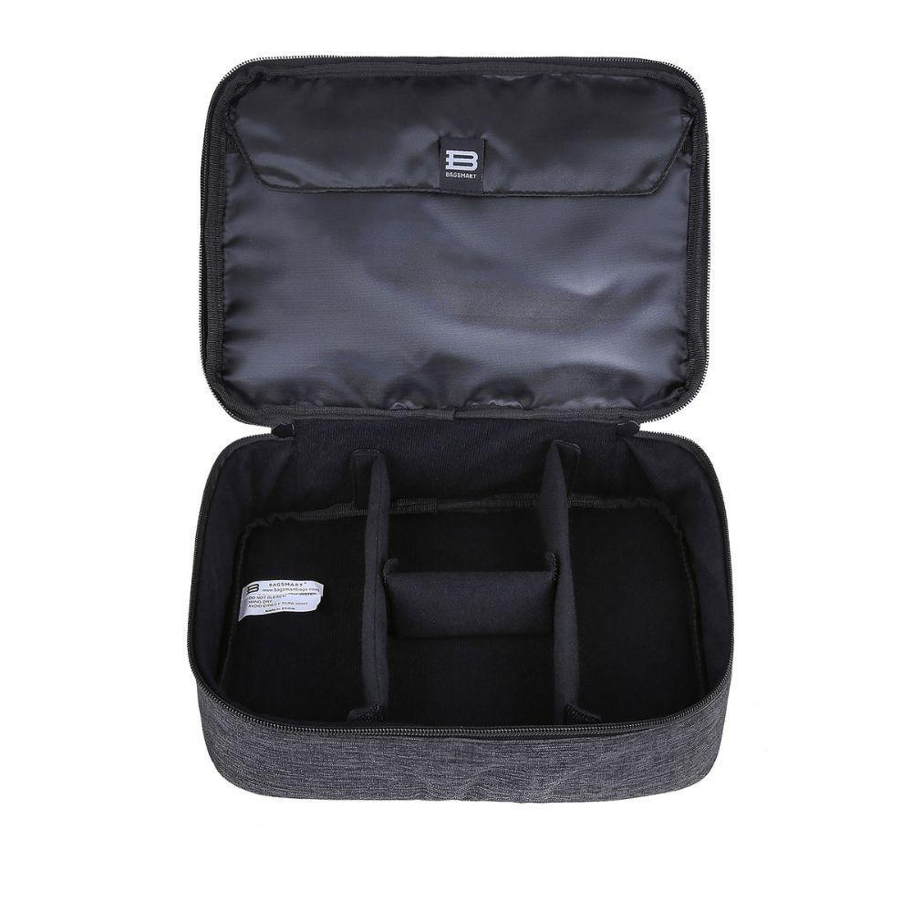 Bagsmart - Organizador de cables 2 niveles GLENDALE - Negro-2