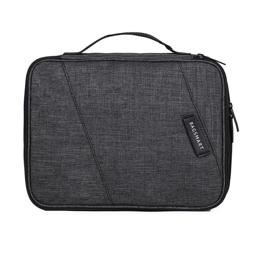 Bagsmart Organizador Electrónico Glendale Doble Capa de Viaje Negro-0