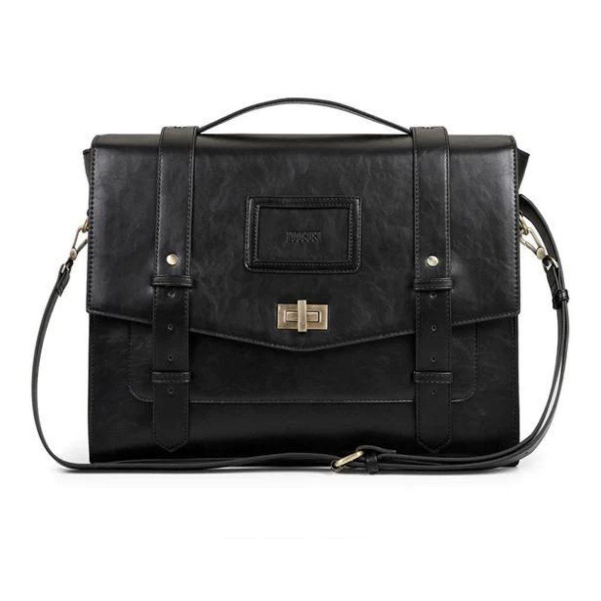 Ecosusi Mochila Cambridge Mujer para notebook de 14.7" - Negro-0