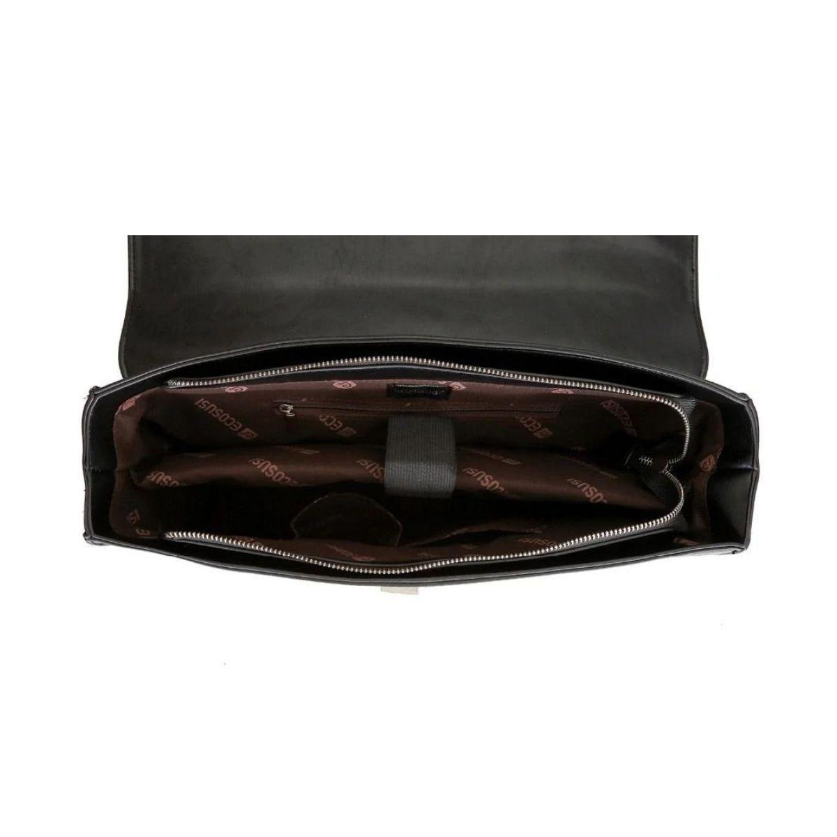 Ecosusi Mochila Cambridge Mujer para notebook de 14.7" - Negro-6