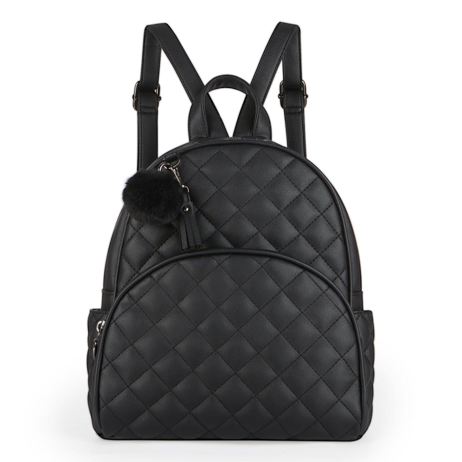 Ecosusi Mini Mochila Juvenil Acolchada para 9,7" Negro-1