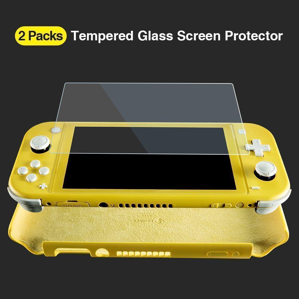 Tomtoc - Caracasa De Silicona Para Nintendo Switch Lite- Amarillo-2