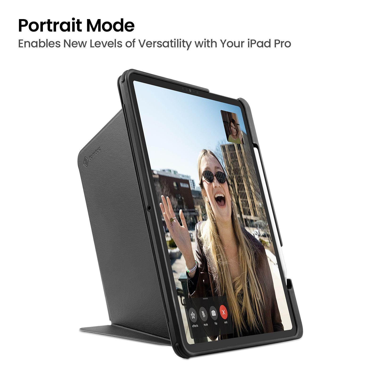 Tomtoc Funda Vertical iPad Pro 12,9'' 6ª/5ªg Negro-2