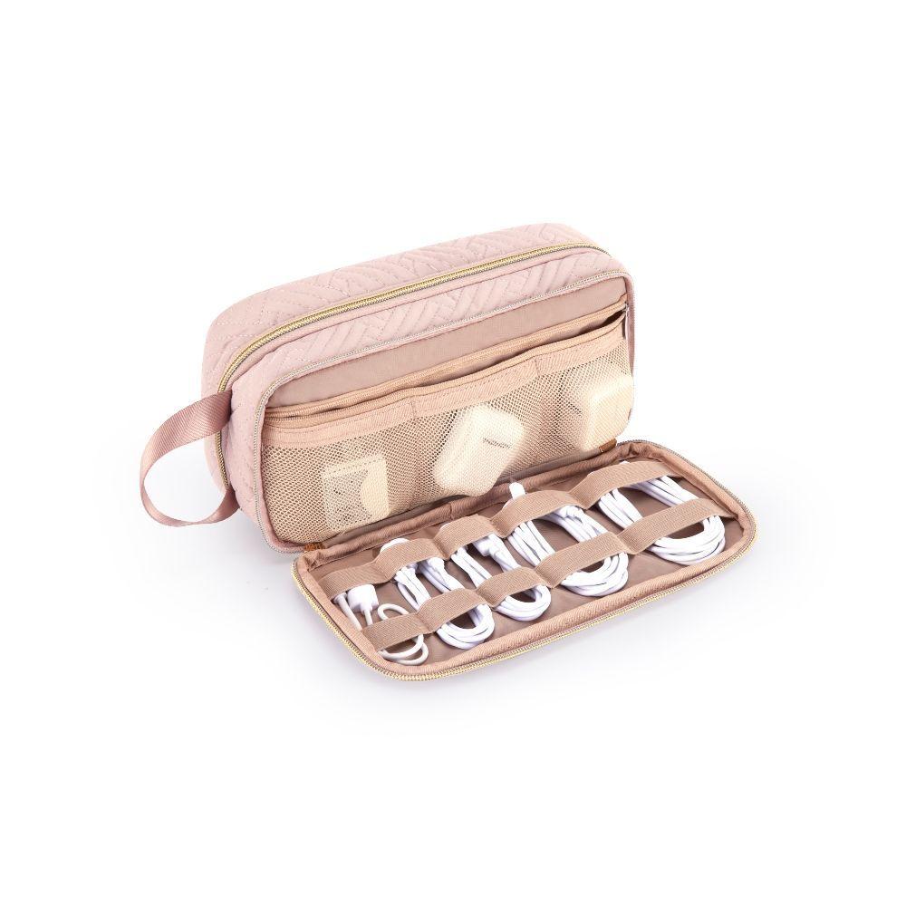 Bagsmart - Organizador electronico para viajes - Rosado
-3