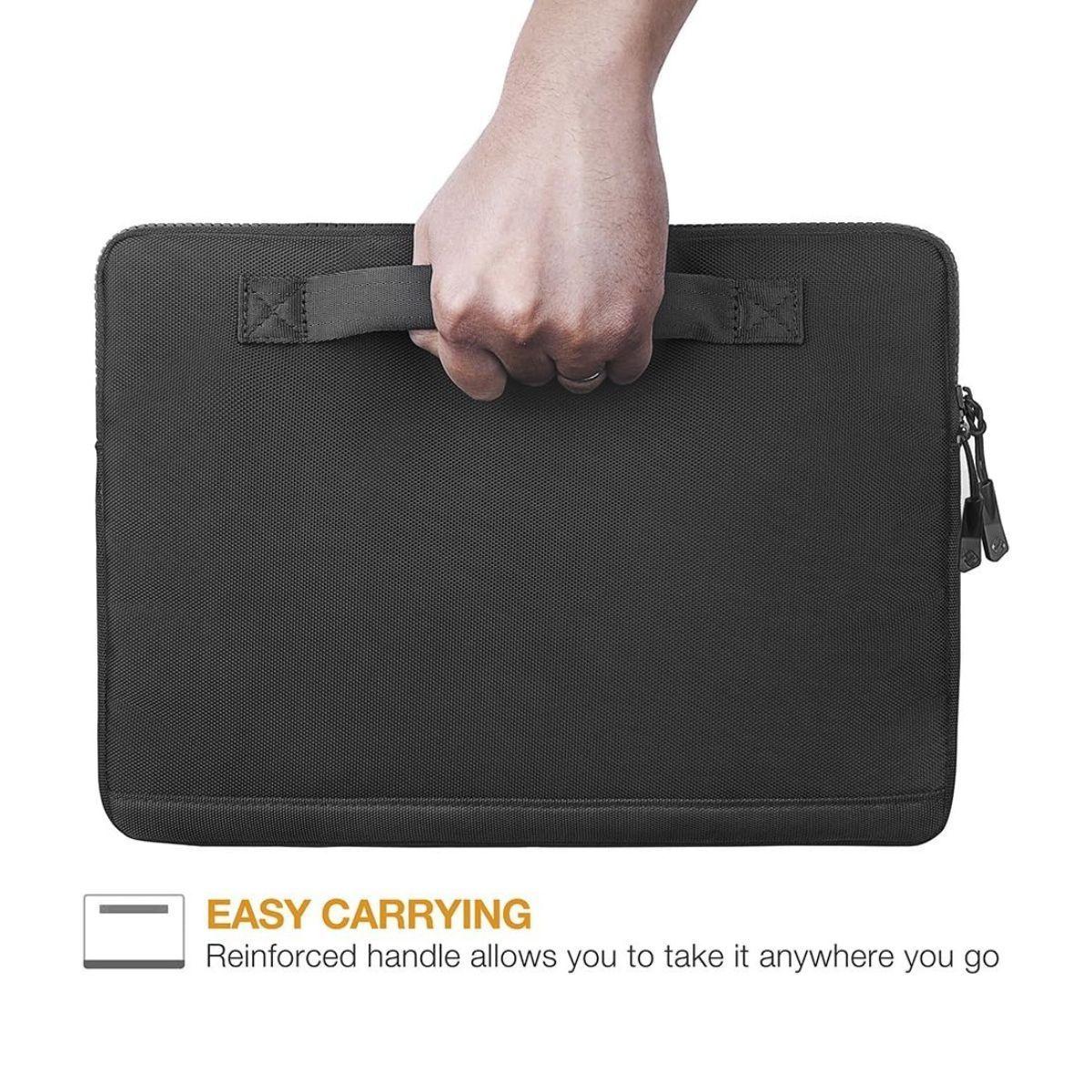 Tomtoc Funda Slim-A20 – Hasta 14 pulgadas - Negro-4