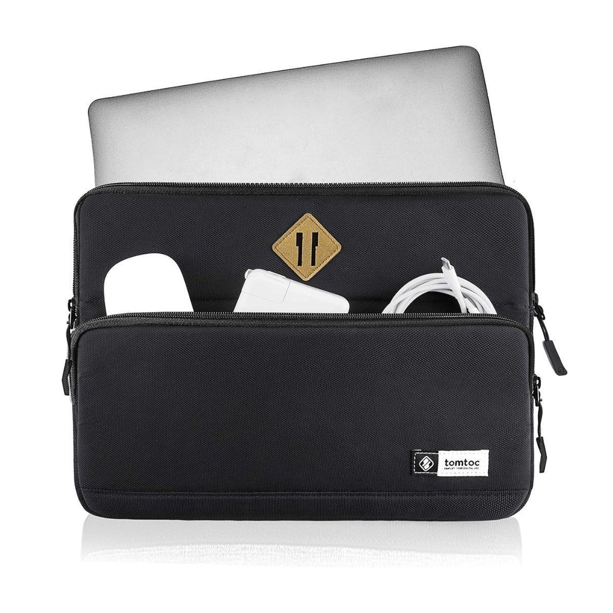 Tomtoc Funda Slim-A20 – Hasta 14 pulgadas - Negro-1