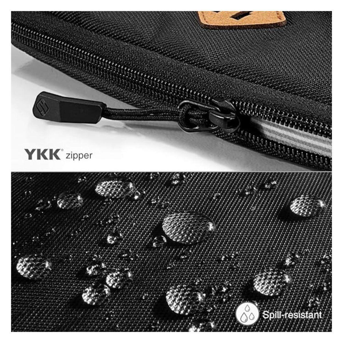 Tomtoc Funda Slim-A20 – Hasta 14 pulgadas - Negro-7