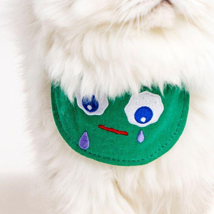 Pidan Correa Babero Para Mascotas 4 Dise os Originales Verde-2