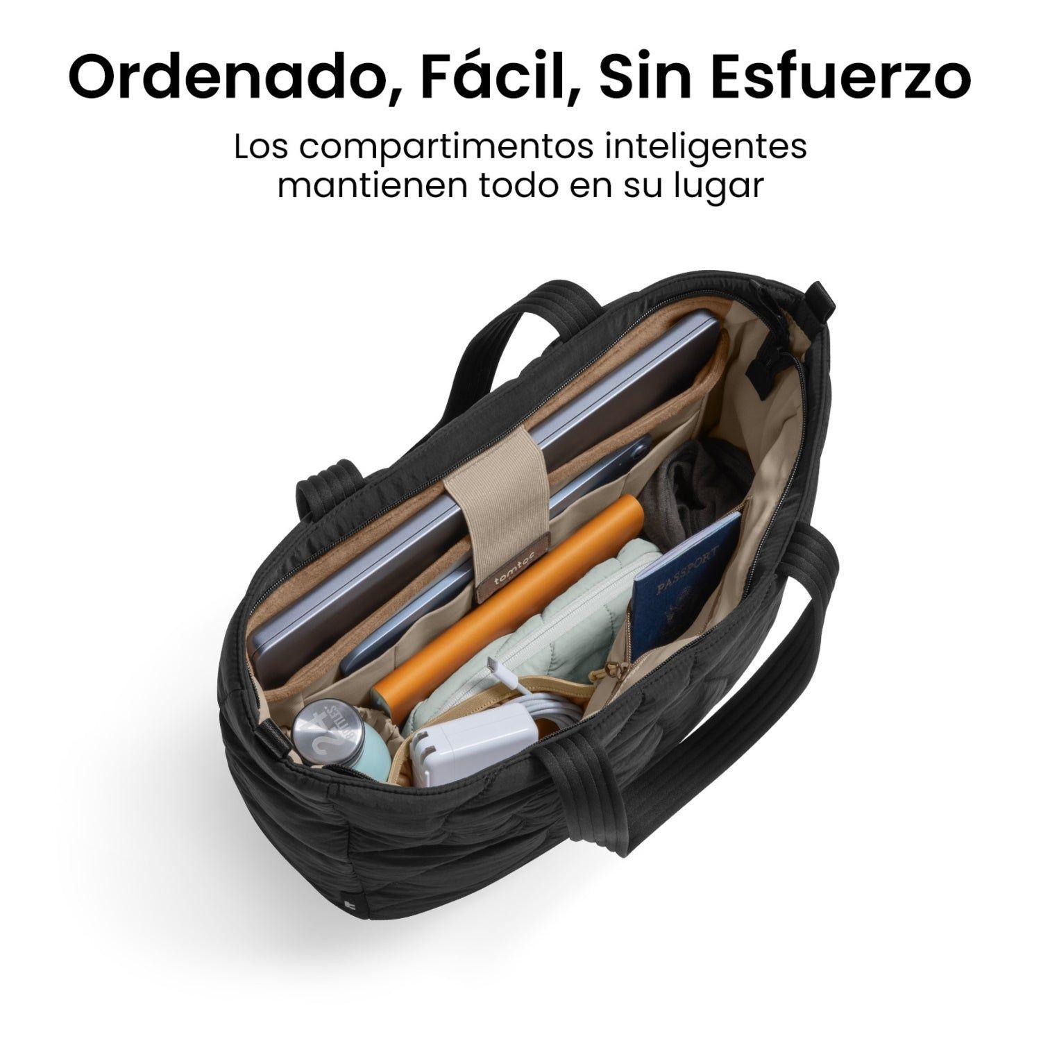 Tomtoc Bolso Tote Terra-T38 13.5L para MacBook de 16" Negro-2