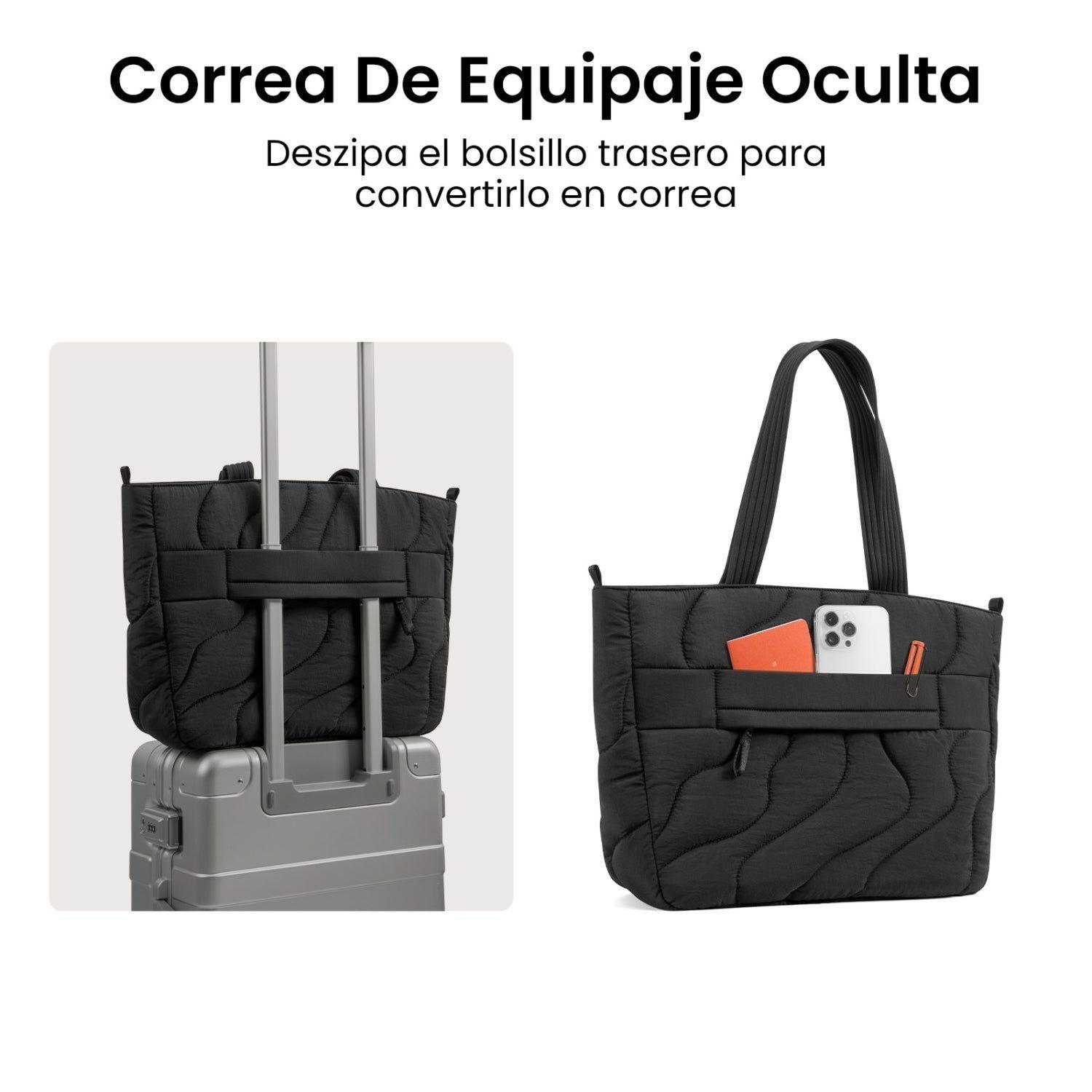 Tomtoc Bolso Tote Terra-T38 13.5L para MacBook de 16" Negro-5