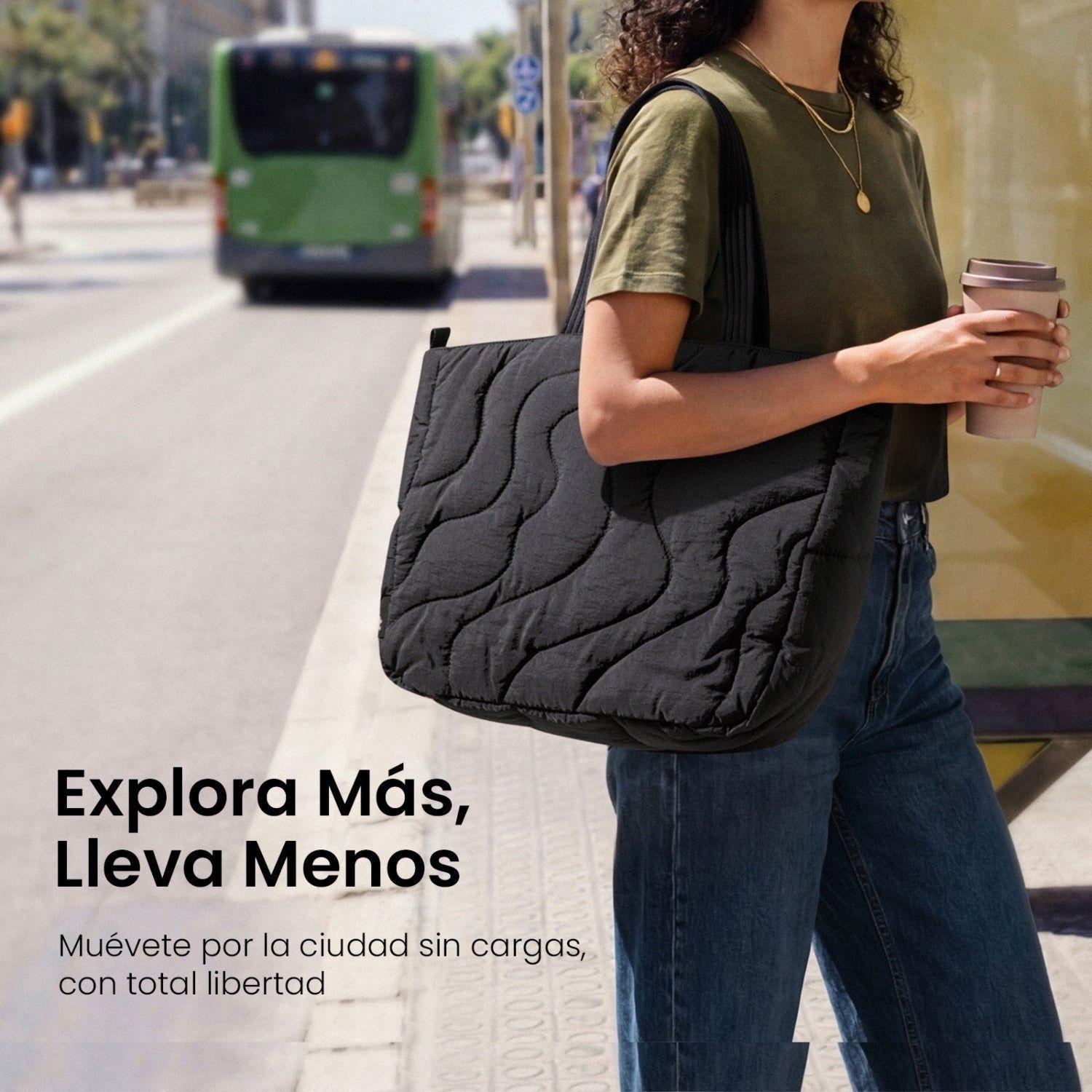 Tomtoc Bolso Tote Terra-T38 13.5L para MacBook de 16" Negro-7