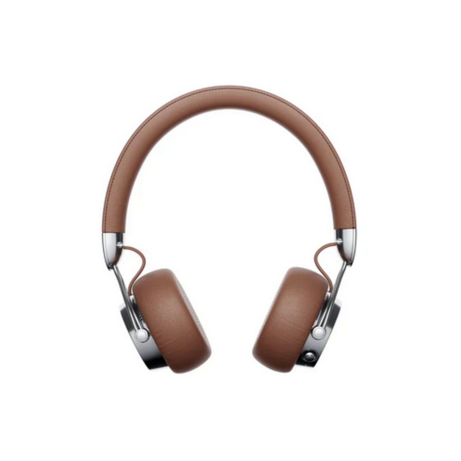 QCY Era 7 Audífonos Inalámbricos Retro ENC con IA Marrón-4