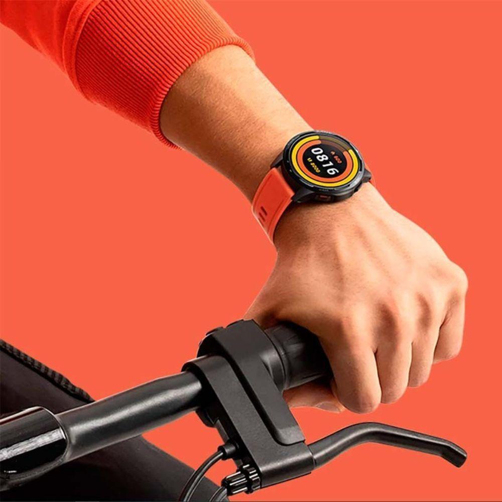 Correa de Silicona Original para Xiaomi Watch S1 Active Naranja-5