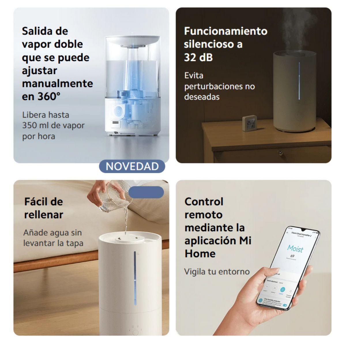 Xiaomi Purificador de Aire Smart Humidifier 2 Blanco-3