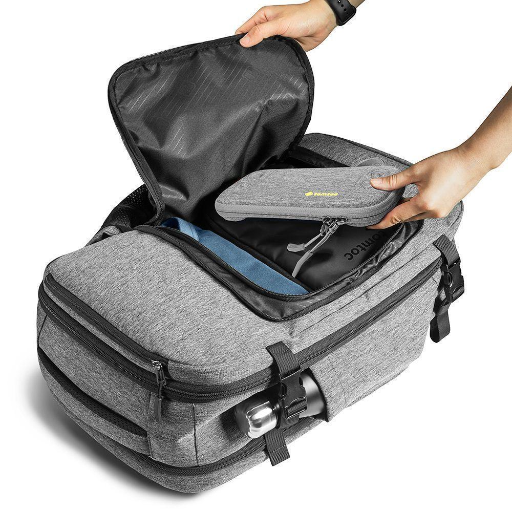 Travel-A81 Laptop Backpack- Grey-1