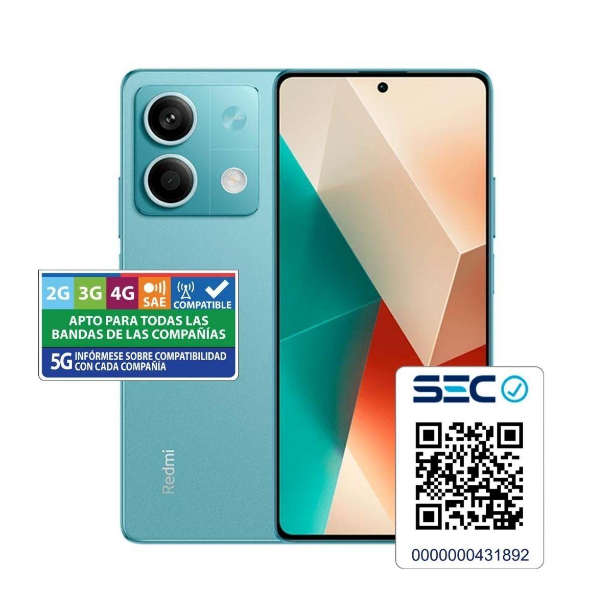 Xiaomi Redmi Note 13 5G 8GB+256GB Azul Océano-1