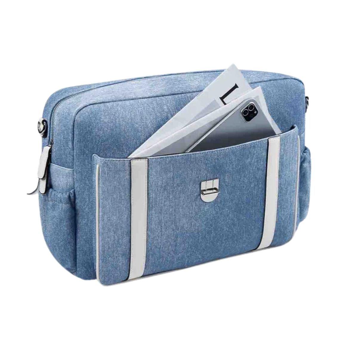 Ecosusi Maletín Inspiración Denim para notebook 15.6" - Azul-3