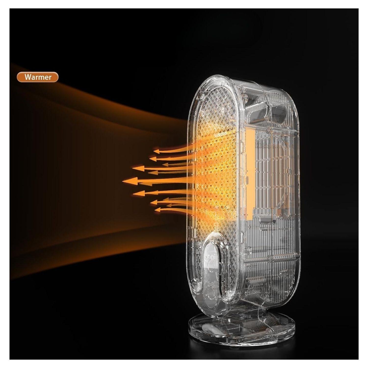 Bomidi Calefactor Eléctrico Fan heater H6 Blanco-7