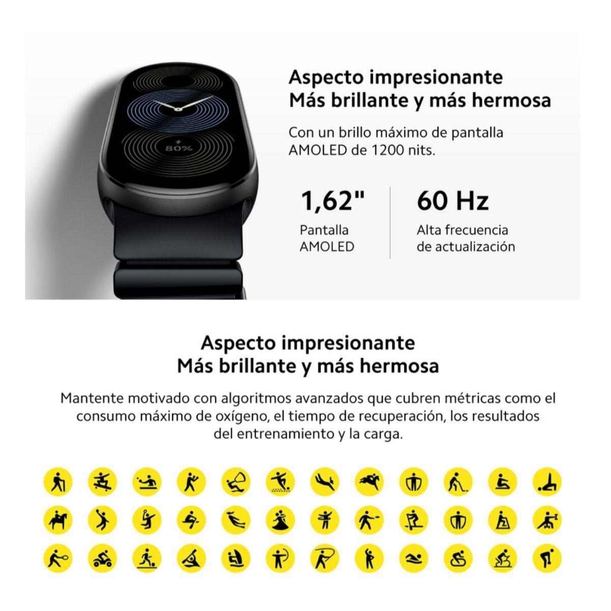 Xiaomi Mi Smart Band 9 Pulsera de Actividad - Negro Medianoche-7