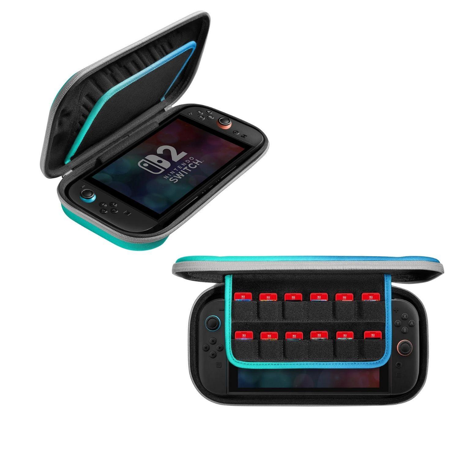 Tomtoc Funda Rígida FancyCase-G05 para Nintendo Switch 2 Azul Océano-2