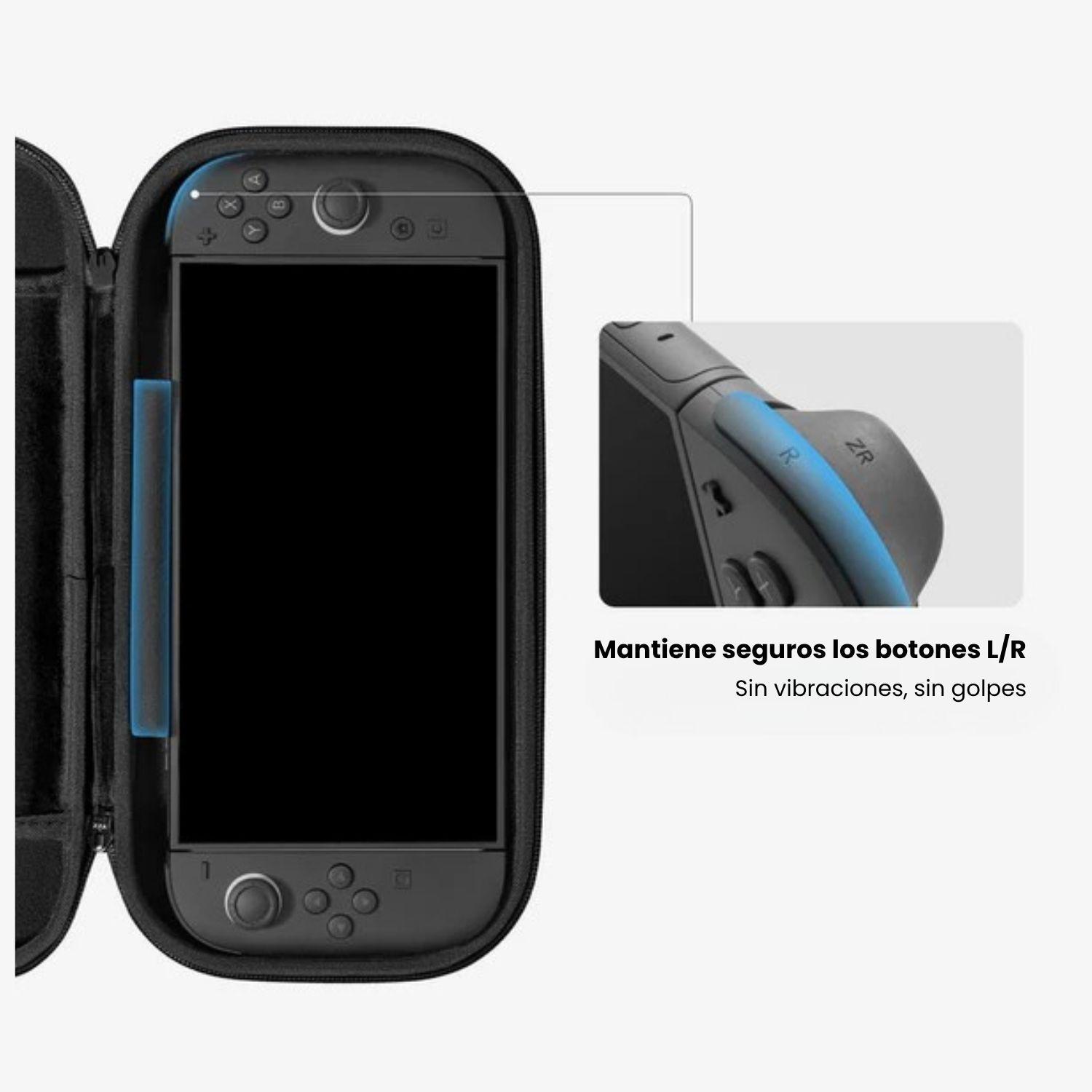 Tomtoc Funda Rígida FancyCase-G05 para Nintendo Switch 2 Azul Océano-7