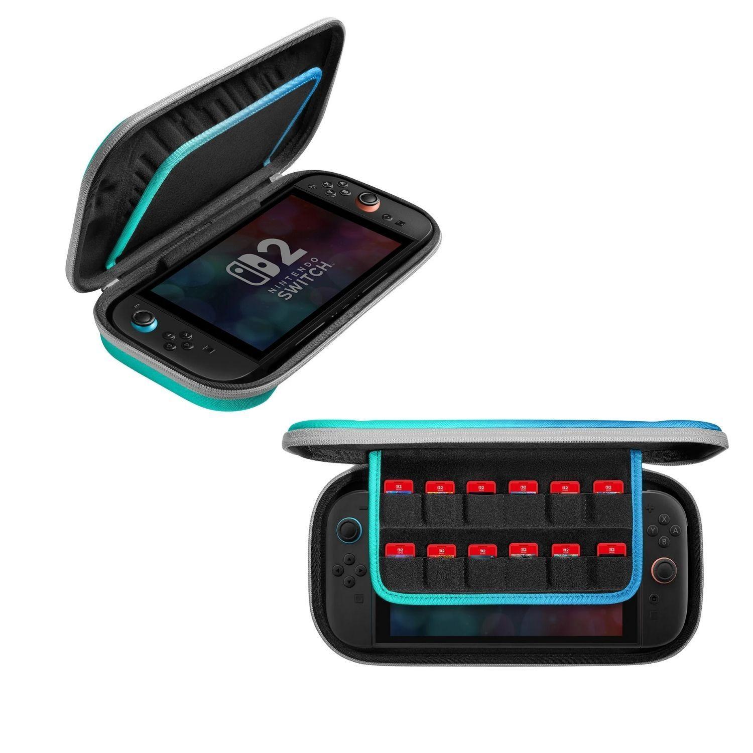 Tomtoc Funda Rígida FancyCase-G05 para Nintendo Switch 2 Azul Océano-2
