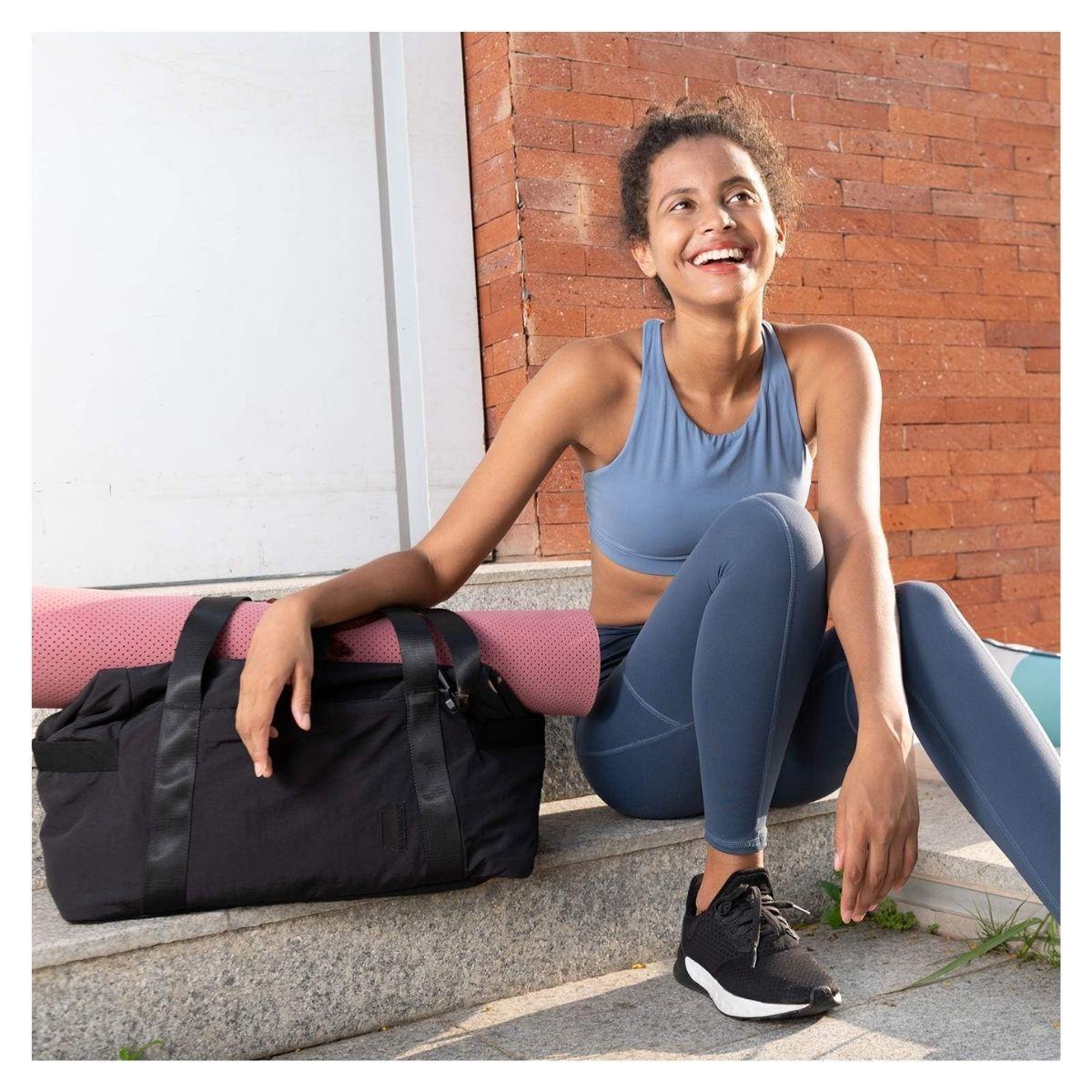 Bagsmart Bolso Deportivo Zoraesque Multifuncional para 15,6" Negro-6