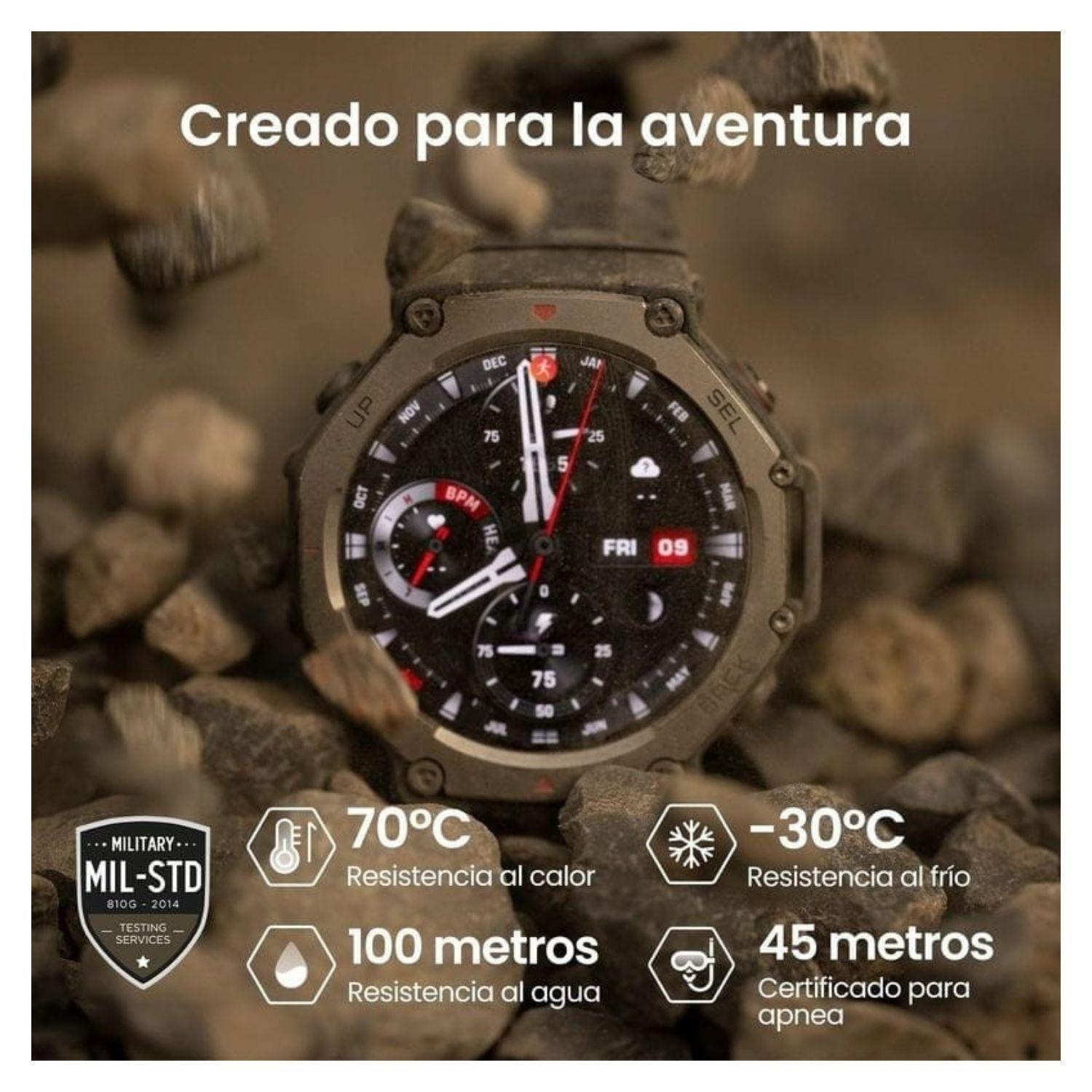 Amazfit T-Rex 3 Reloj Inteligente 10 ATM - Gris Neblina-6