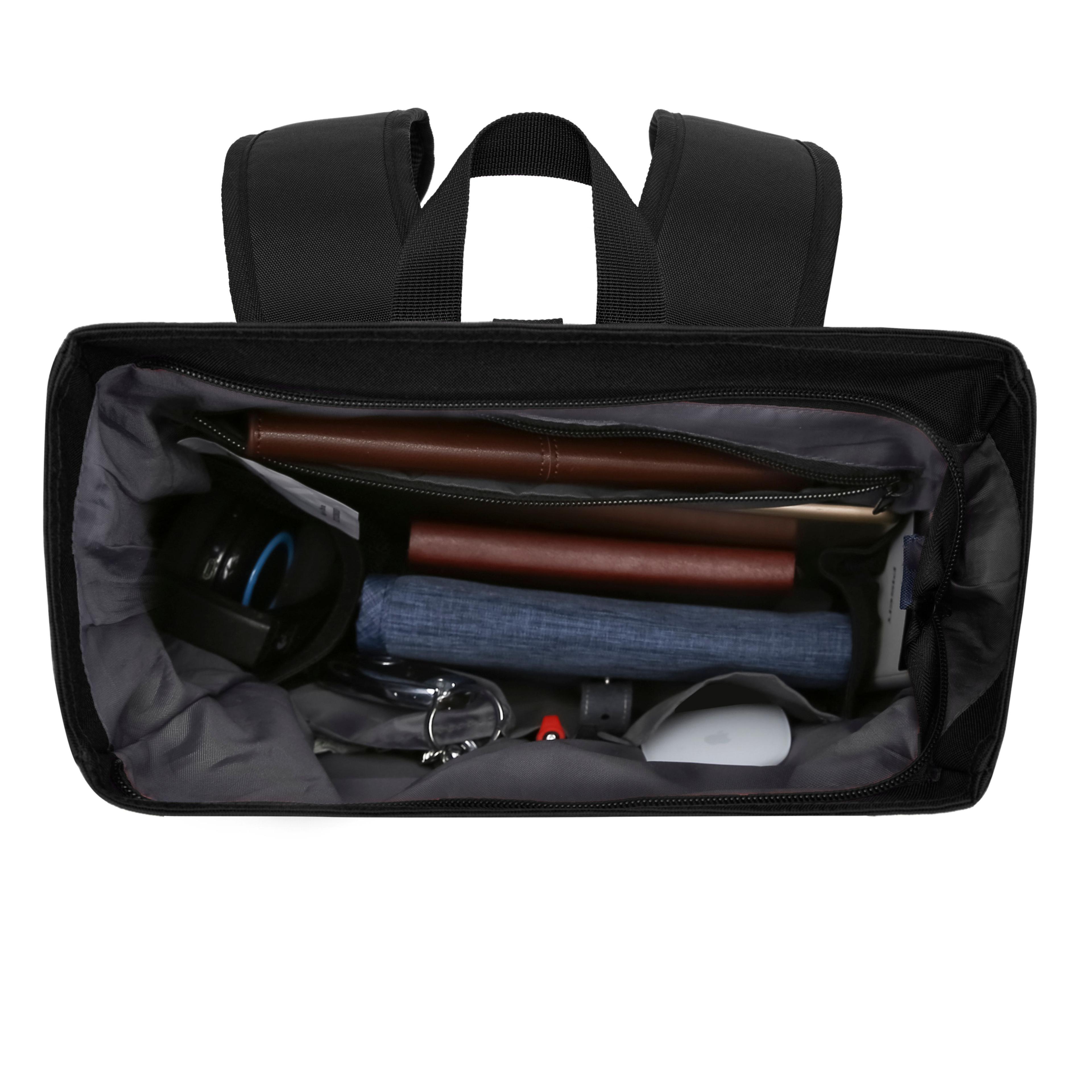 TOURIT Mochila térmica para laptop 15.6'' - negra-6