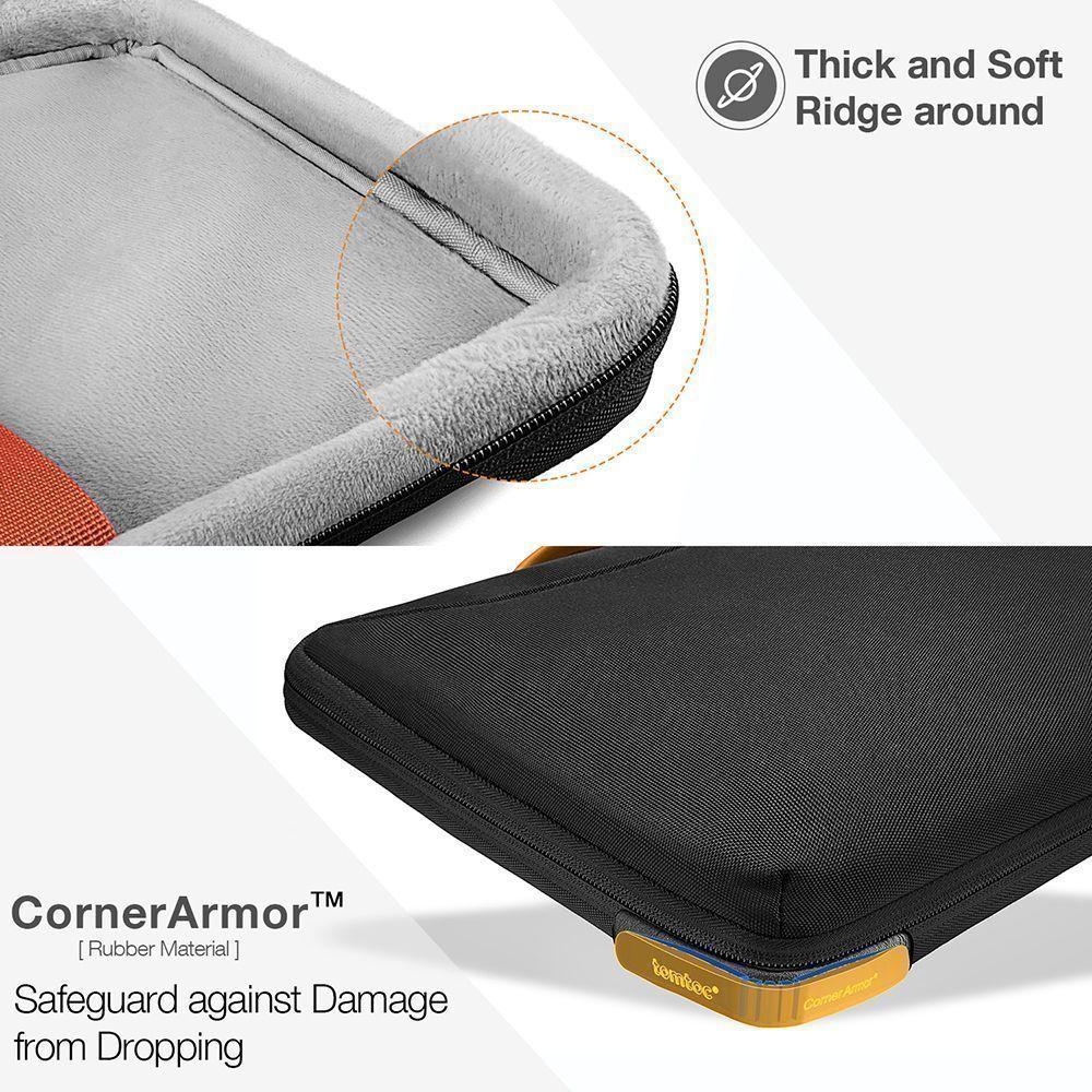 Tomtoc - Funda A22 Para Notebook Y Macbook De 14''- Negro-4