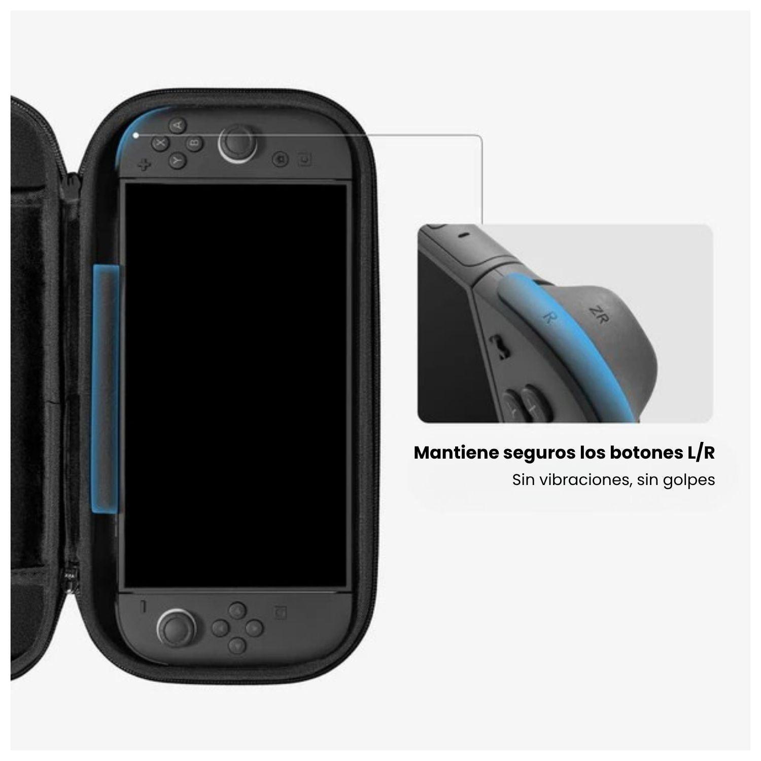 Tomtoc Funda Rígida FancyCase-G05 para Nintendo Switch 2 Gris Oscuro-7