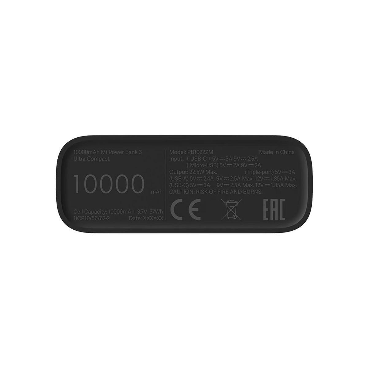 Xiaomi Power Bank 22.5W 10000 mAh Negro-3