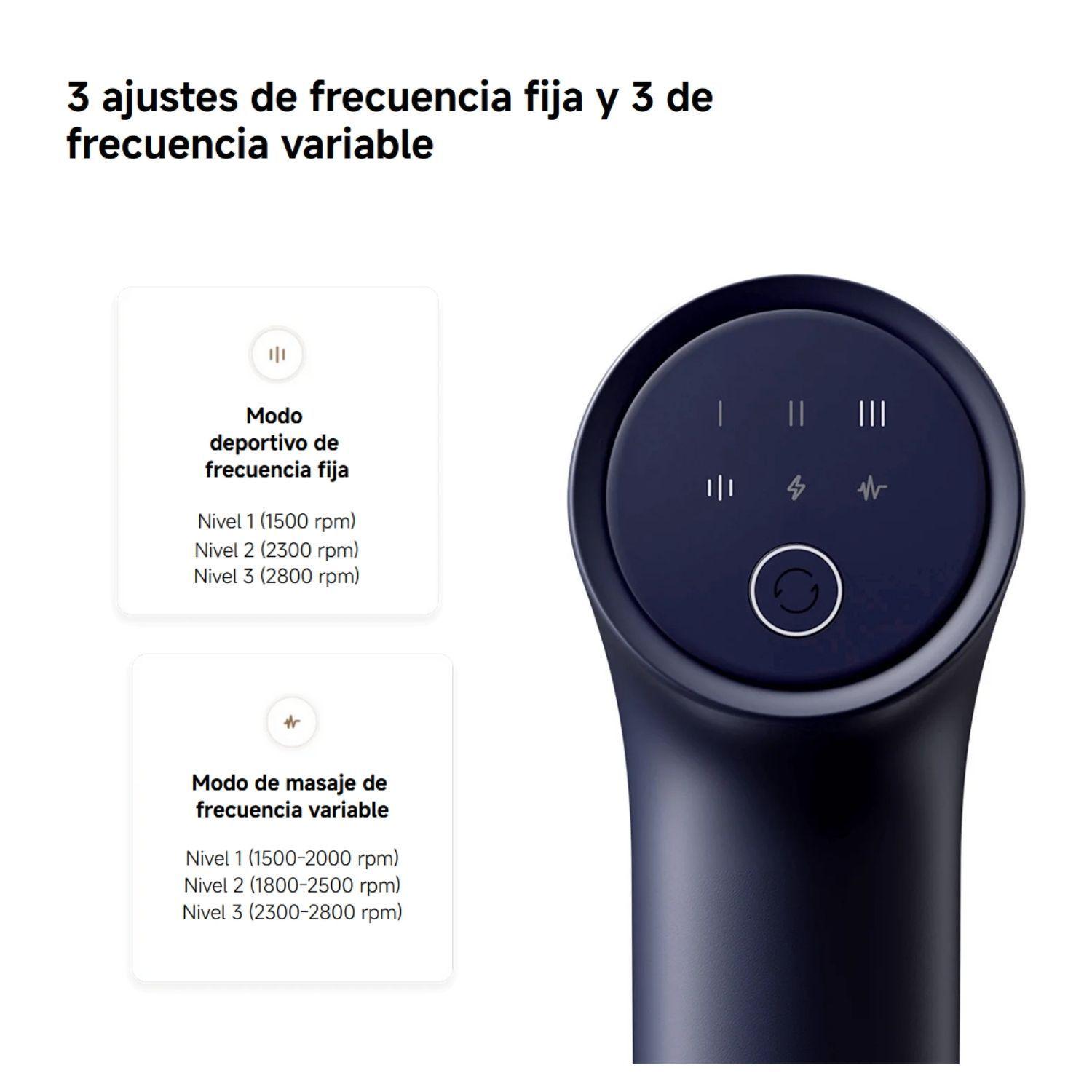 Xiaomi Pistola Masajeadora Massage Gun 2 Azul Marino-6