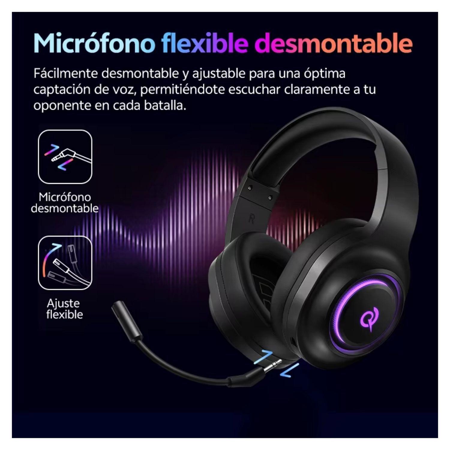 QCY Heroad V200 Audifonos Bluetooth Inalámbricos ANC Negro-2