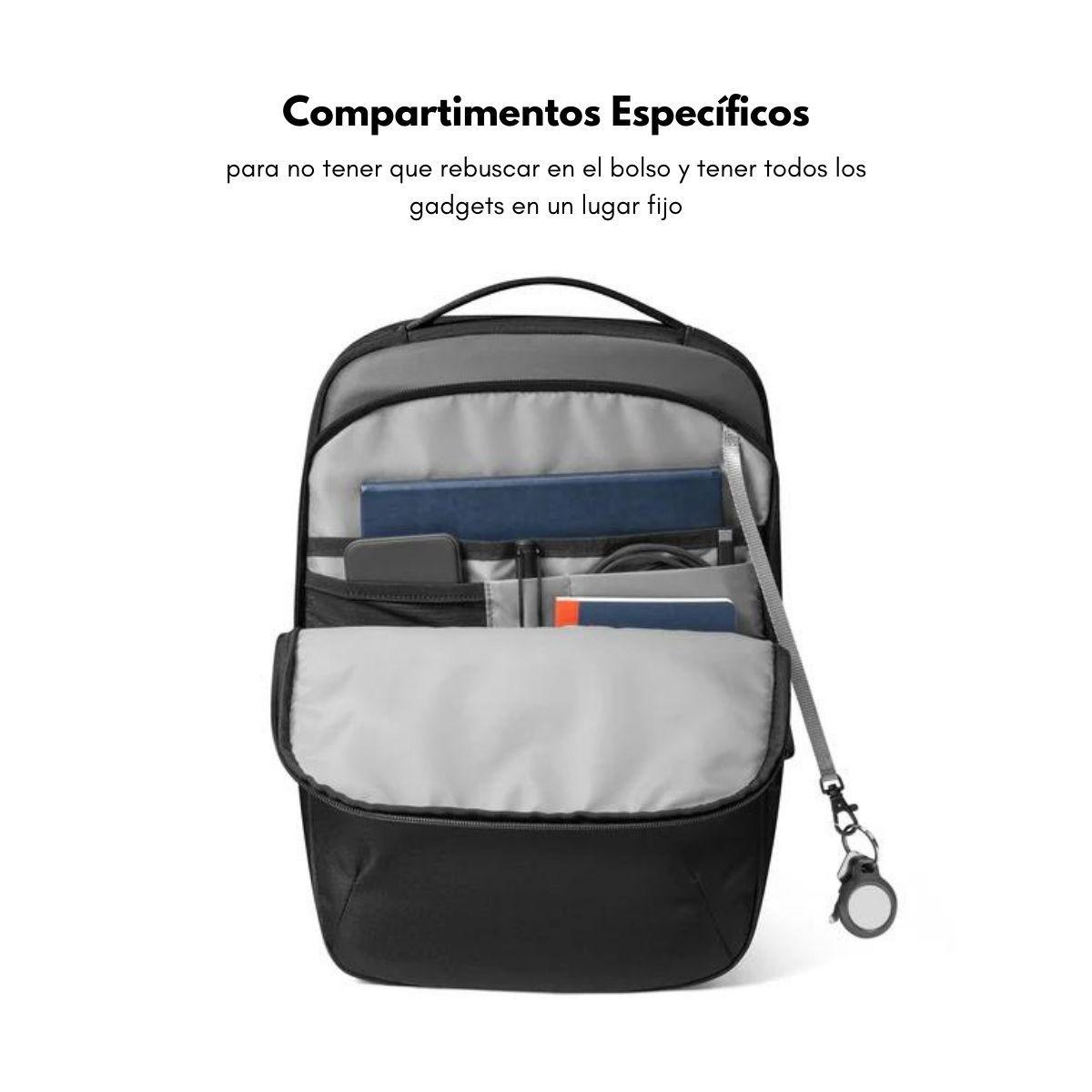 Tomtoc Mochila Explorer-T60 para notebook 15.6" - Negro-3