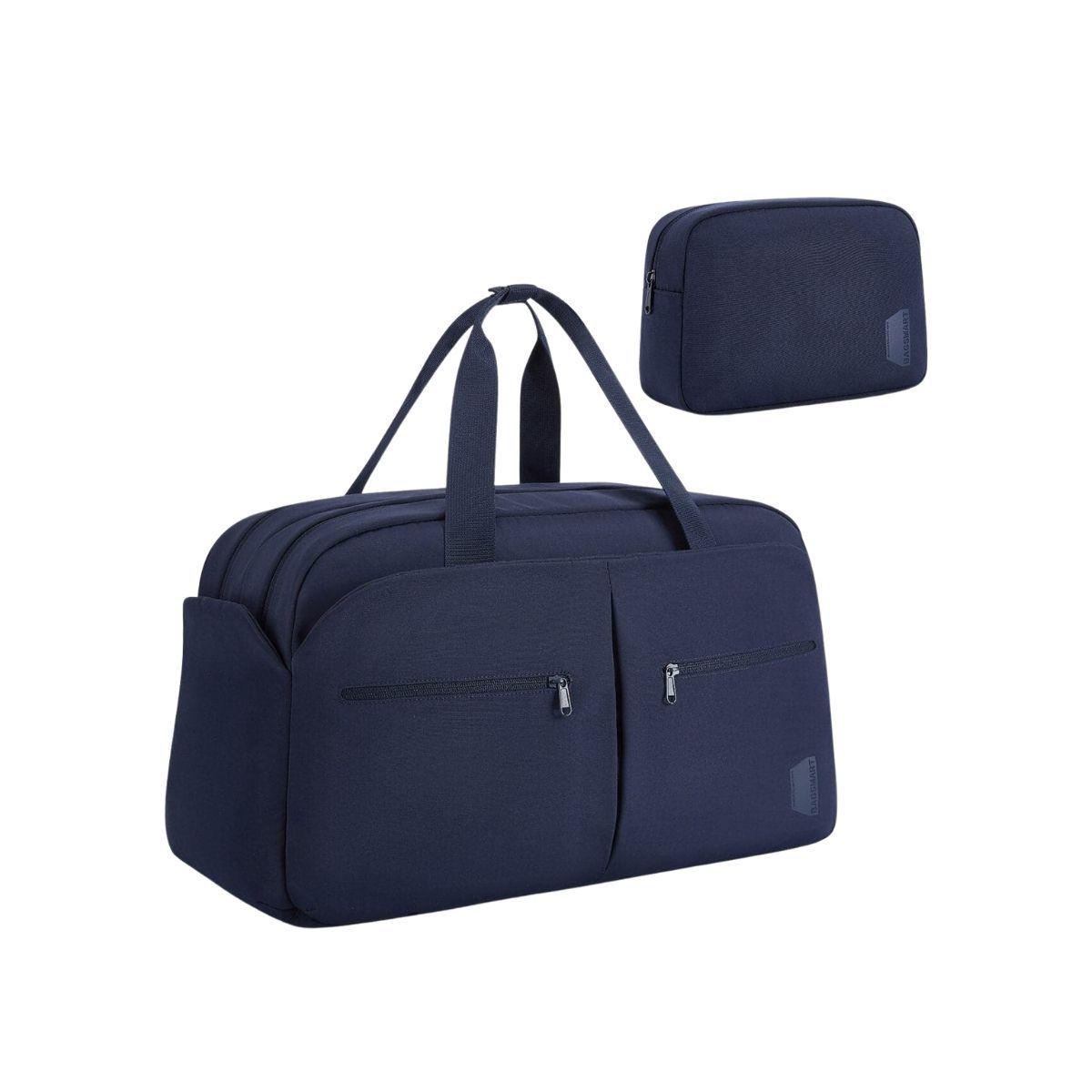 Bagsmart Bolso de Mano para Viajes Two-Zone con Neceser 17.3" - Azul-2
