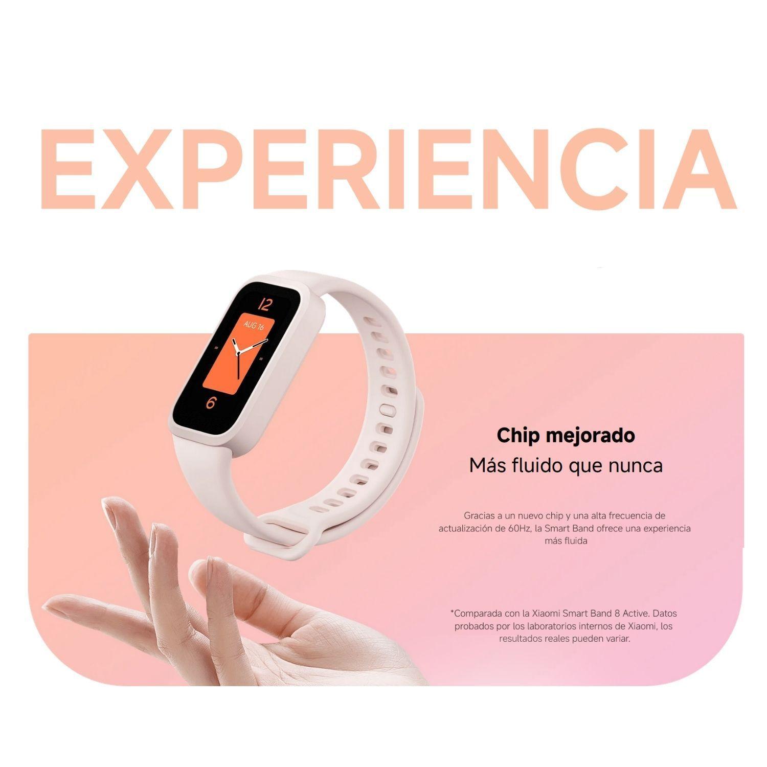 Xiaomi Mi Smart Band 9 Active Monitoreo de Sueño 5ATM Rosado-3