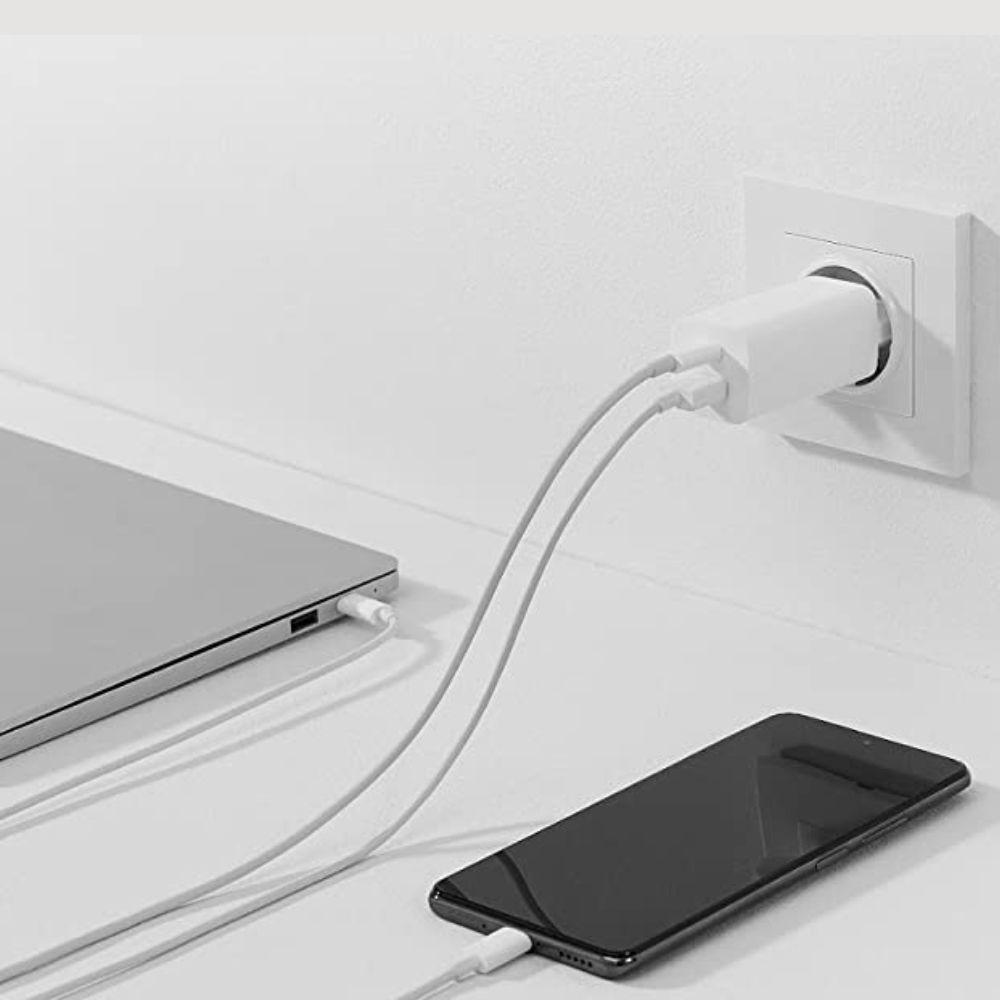 Xiaomi Cargador Mi 65W Tecnología GaN USB Tipo A + USB Tipo C-6