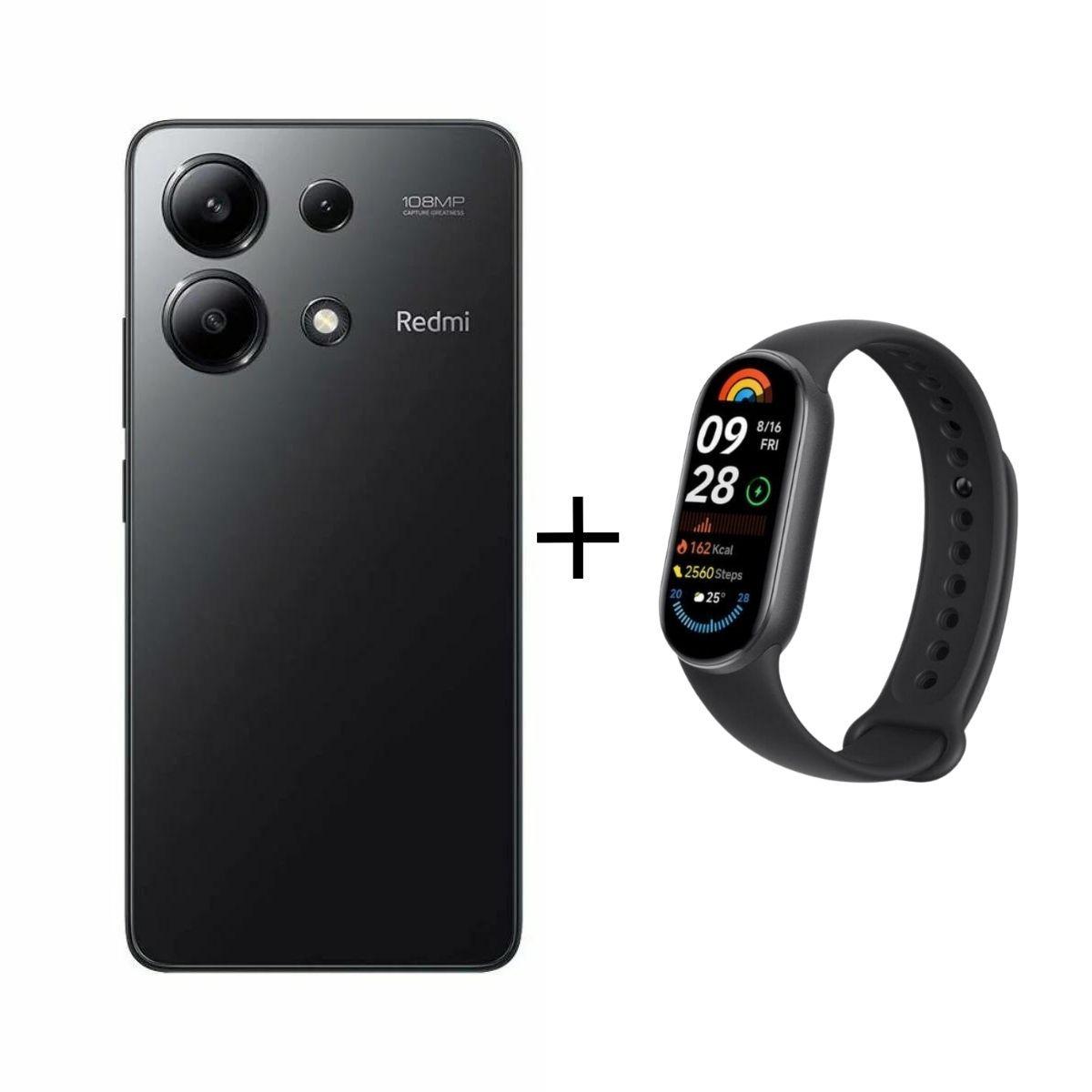 Xiaomi Redmi Note 13 4G 8GB+256GB Negro Medianoche + Mi Band 9-2