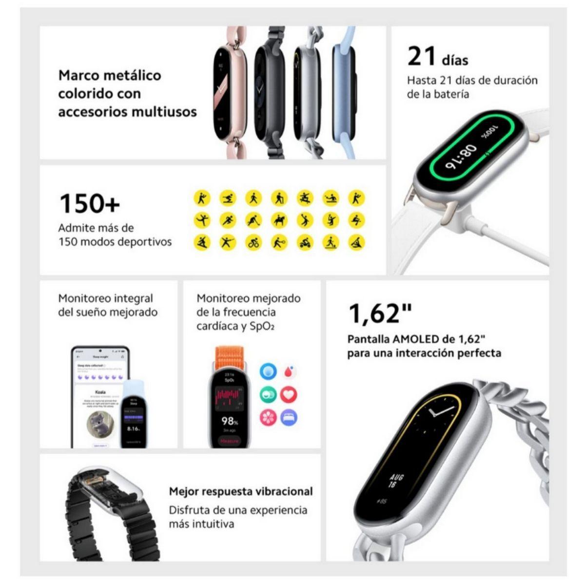 Xiaomi Redmi Note 13 4G 8GB+256GB Negro Medianoche + Mi Band 9-7