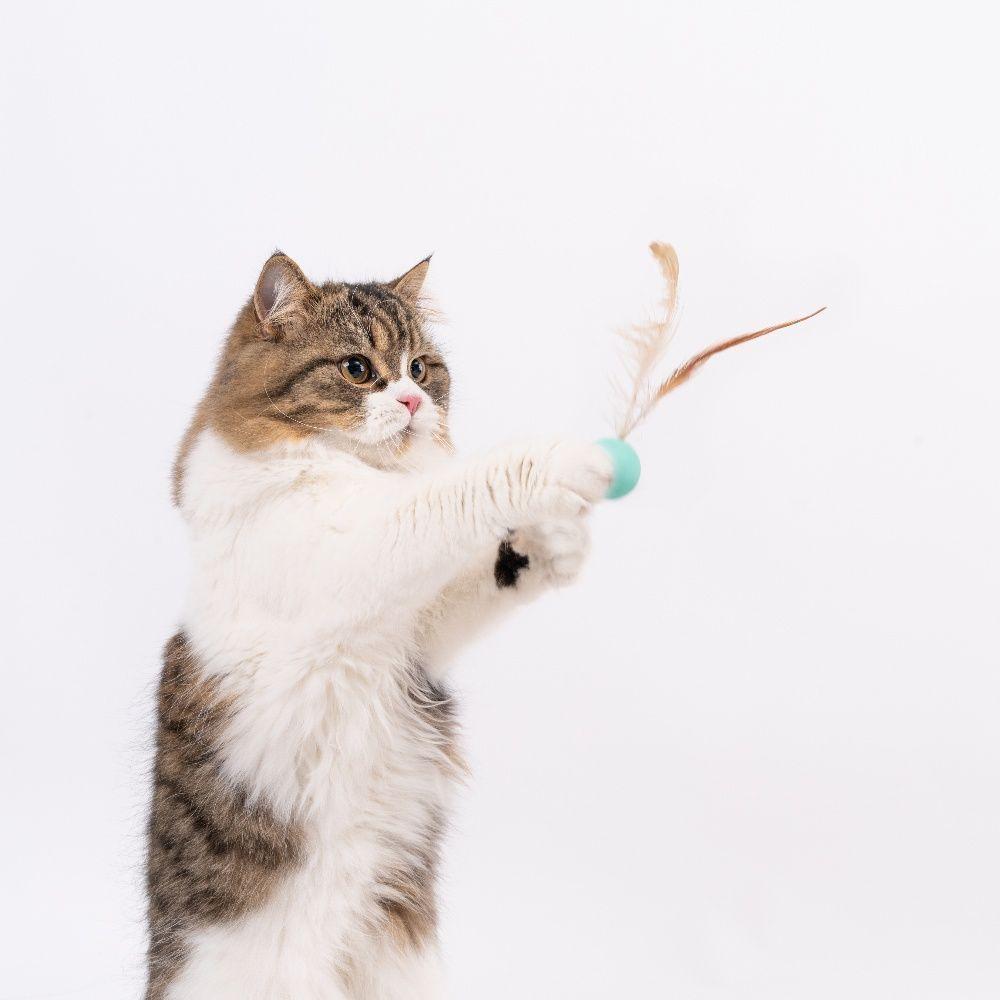PIDAN - Juguetes para gatos Pelotas de Rebote - 3 piezas-3