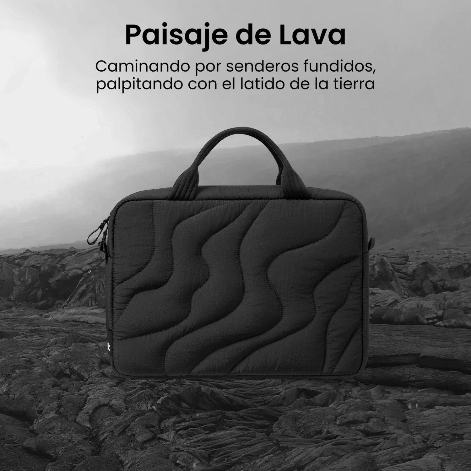 Tomtoc Maletín Terra-A28 para Notebook 15" - 16" Negro-5