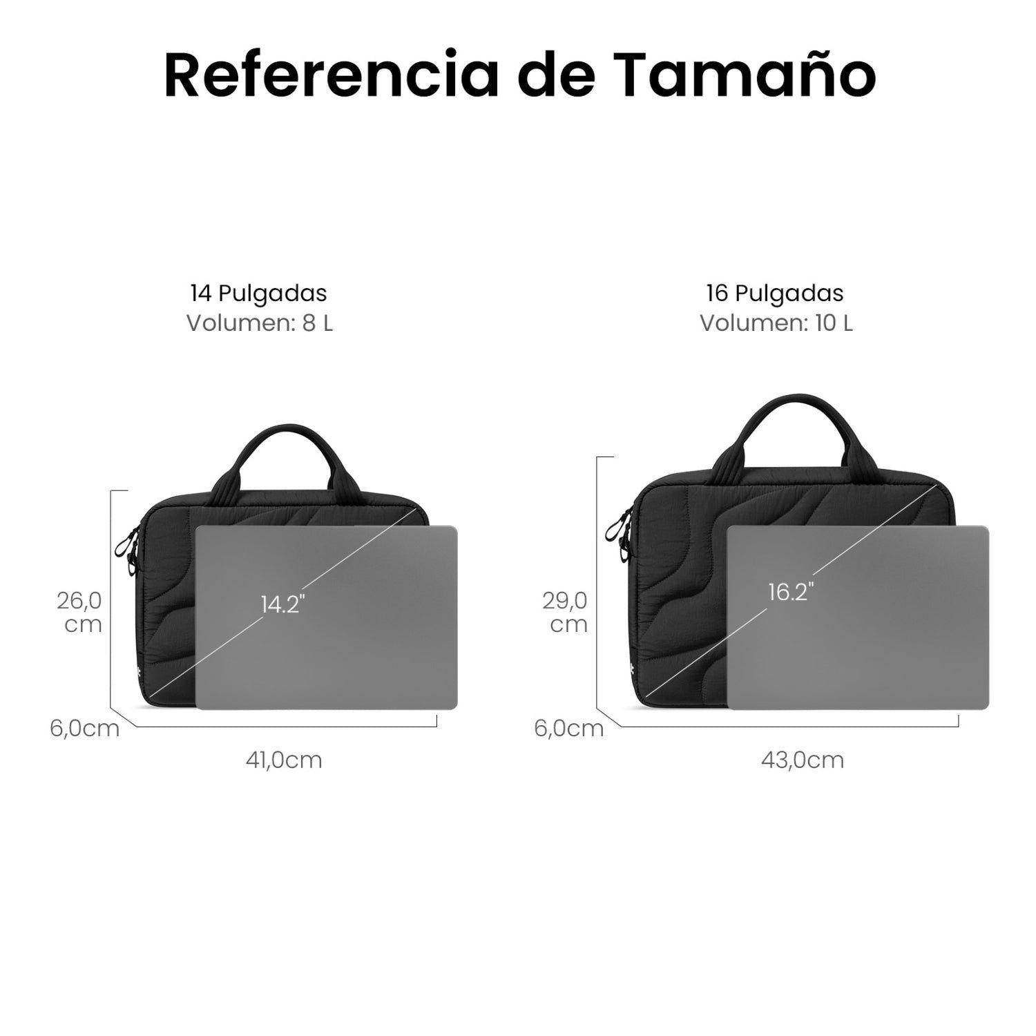 Tomtoc Maletín Terra-A28 para Notebook 15" - 16" Negro-7