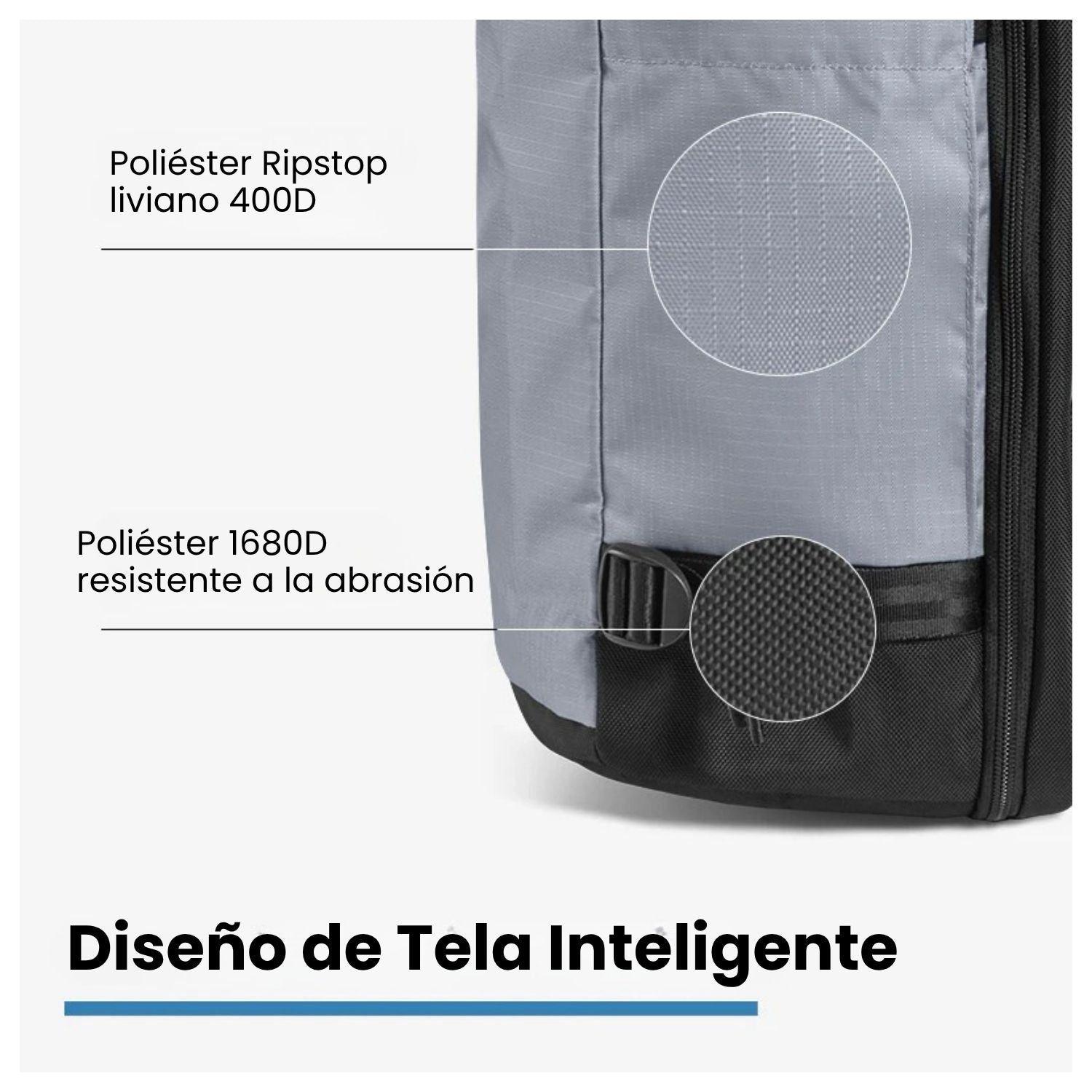 Tomtoc Mochila de Viaje Navigator-T66 Liteway para Notebook 16" 28L Gris-7