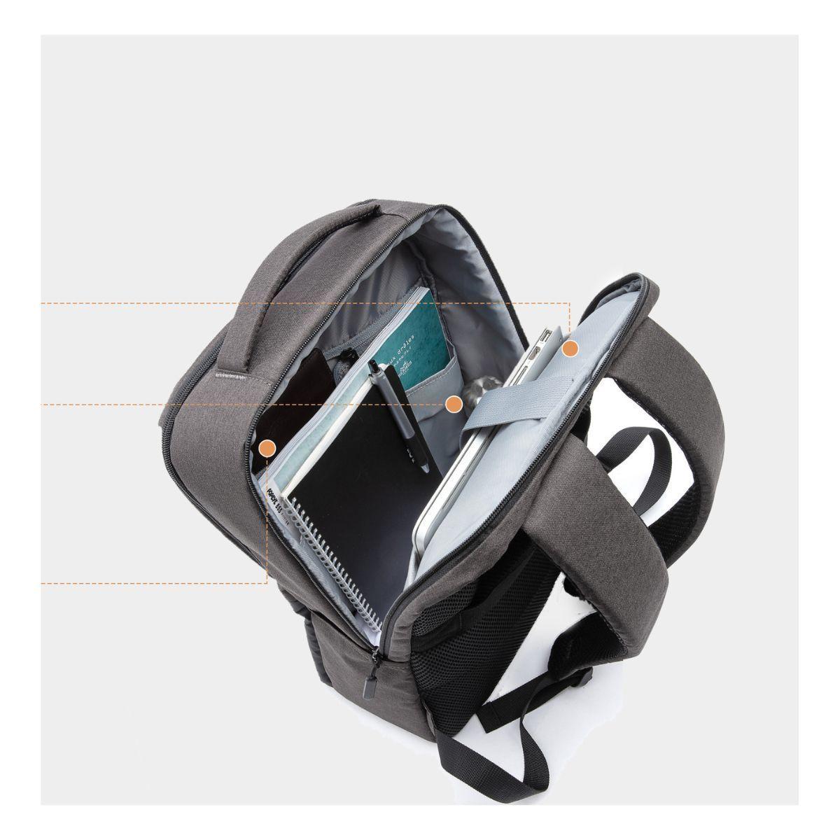 Xiaomi Mochila Casual Commuter Backpack Gris Claro-5