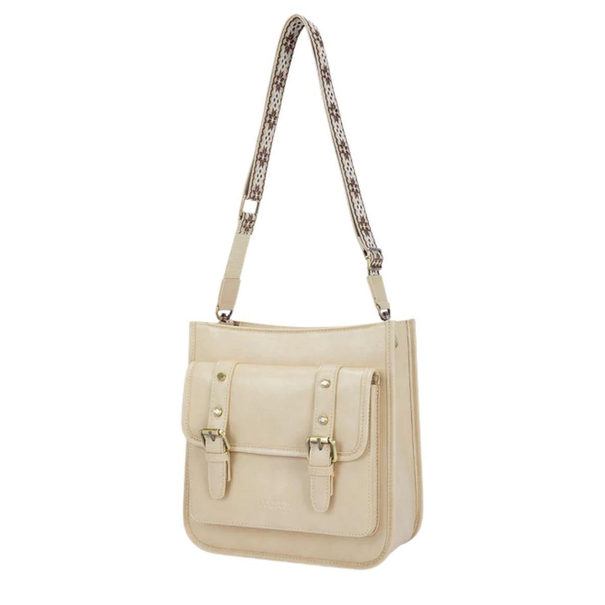 Ecosusi Bolso Mensajero Sophie para tablet 11" - Caqui-3