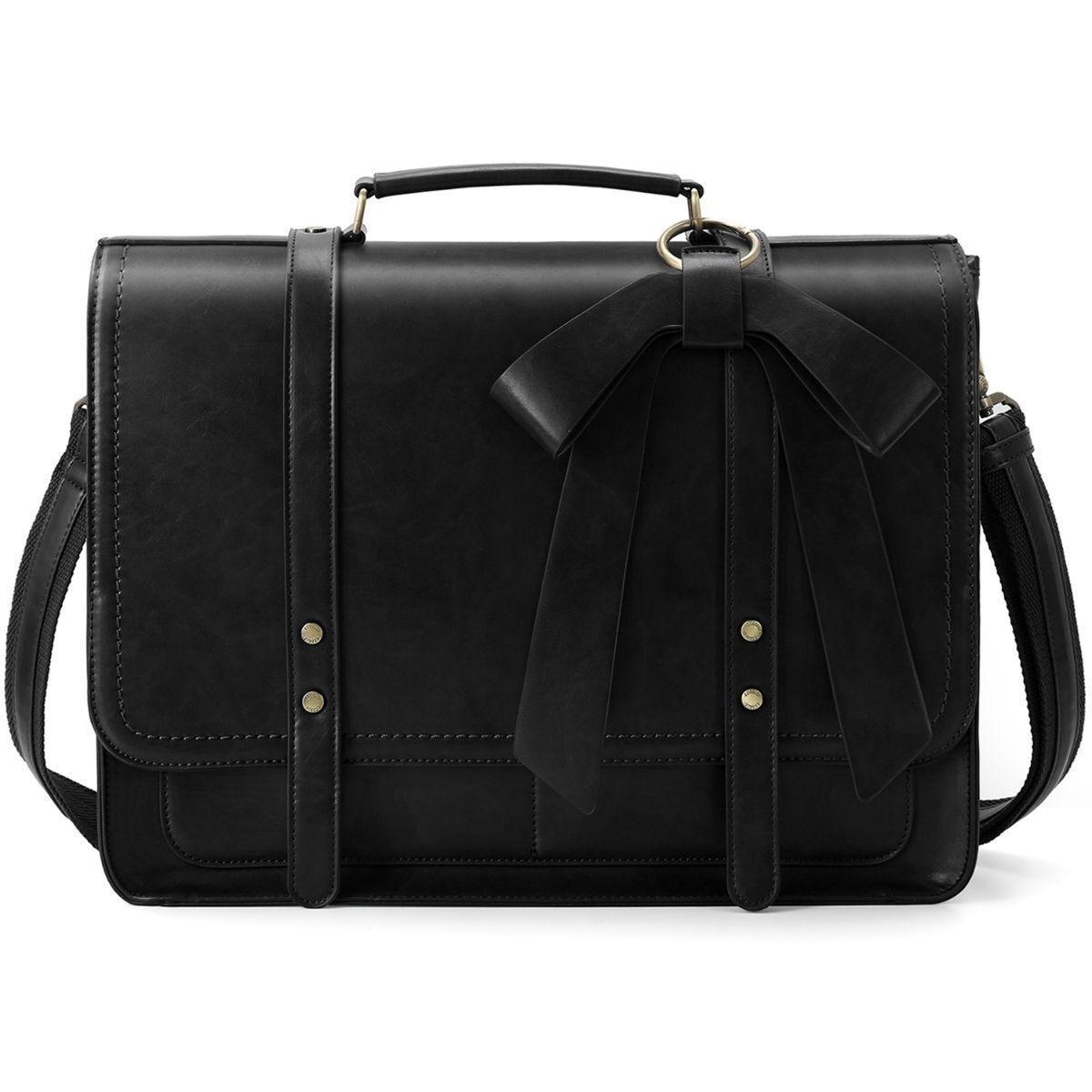 Ecosusi Maletín BOW removible para laptop 15.6"- Negro-0